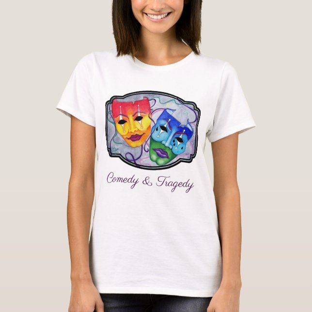Comedy & Tragedy T-Shirt (Front)