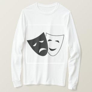 Comedy Tragedy Theater Masks T-Shirt