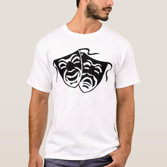 comedy_tragedyq T-Shirt (Front)
