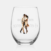 Comedy wine glass