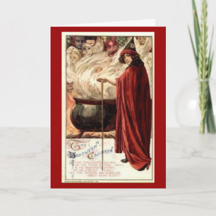Comely Witch Greeting Card