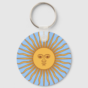 Comes the Sun Icon Decor Key Ring