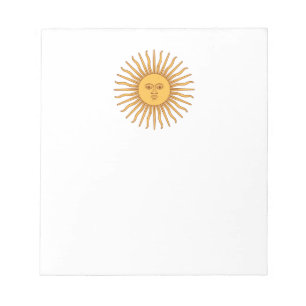 Comes the Sun Icon Decor Notepad