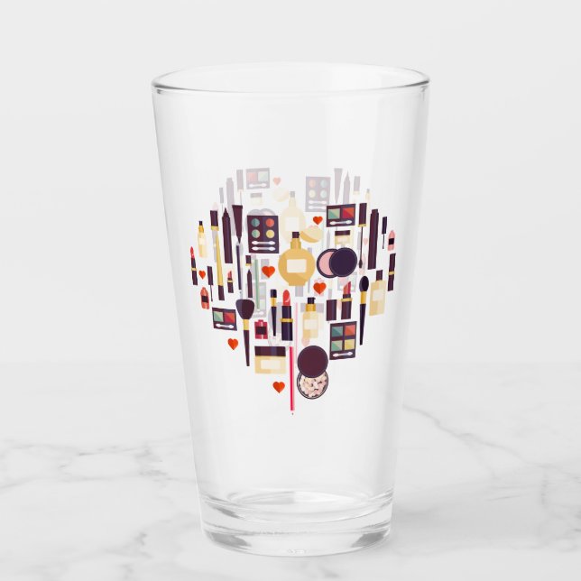 Comestics Heart Glass (Front)
