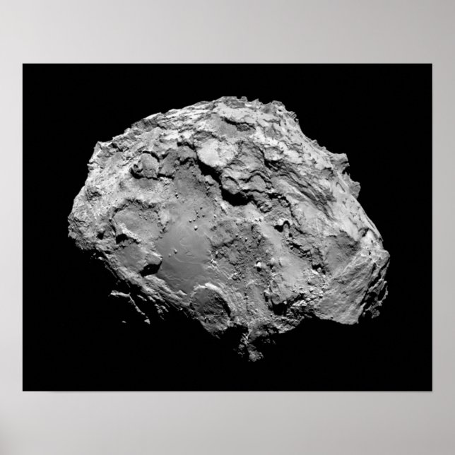 Comet 67P Churyumov–Gerasimenko Rosetta Mission Poster (Front)