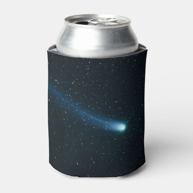 Comet in Night Sky Can Cooler (Can Front)