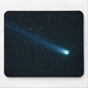 Comet in Night Sky Mouse Mat