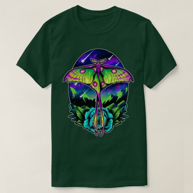 Comet Moth T-Shirt (Design Front)