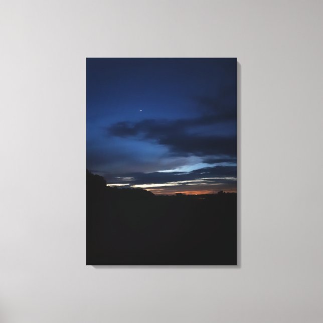 Comet NEOWISE Canvas Art (Front)