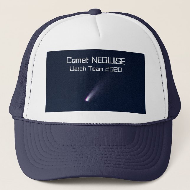 Comet NEOWISE Watch Team 2020 Trucker Hat (Front)