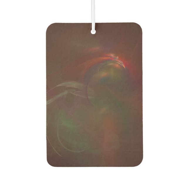 Comet of the Wolf abstract art  Car Air Freshener (Front)