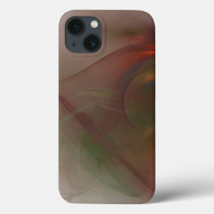 Comet of the Wolf abstract art iPhone 13 Case