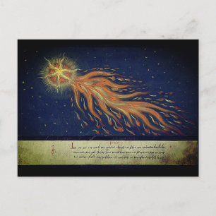 Comet postcard