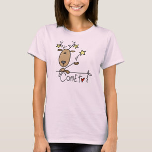 Comet Reindeer Christmas Tshirts and Gifts