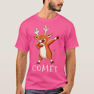 COMET Santas Reindeers Family Matching Christmas T-Shirt