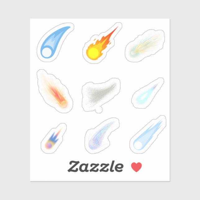 Comet Stickers (Sheet)