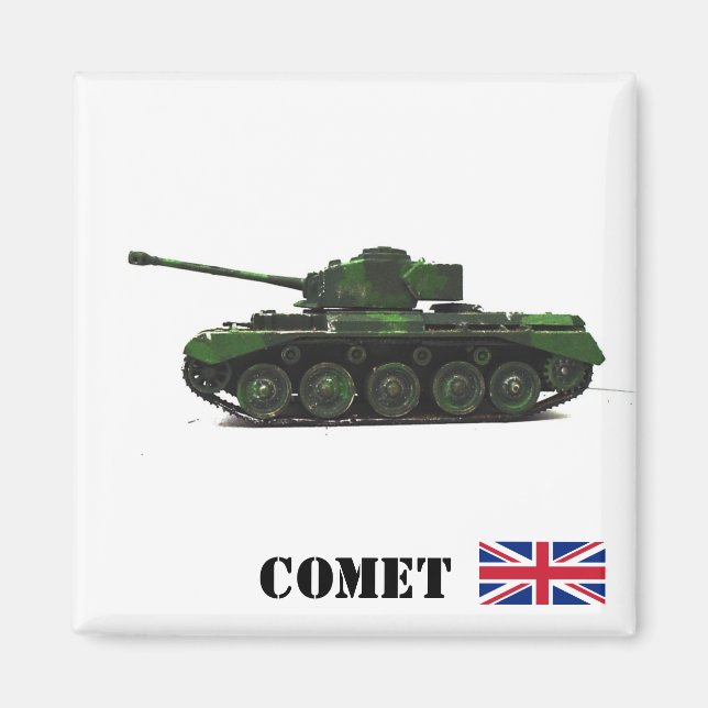 Comet Tank Magnet # 9 (Front)