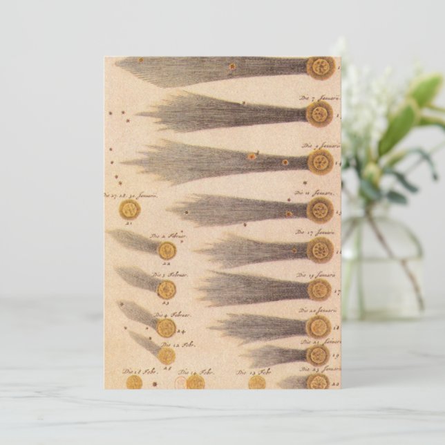 Comets by Stanislaw Lubieniecki, Vintage Astronomy (Standing Front)