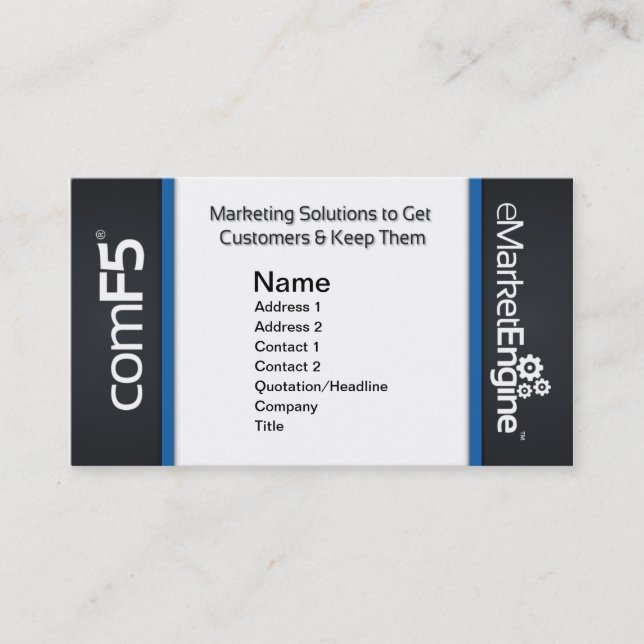 comF5 Business Card 8 (Front)