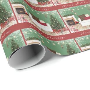 Comfort and Joy Armchair Wrapping Paper