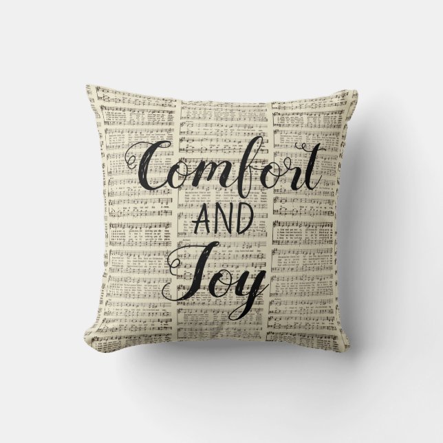 Comfort and Joy Cushion (Front)