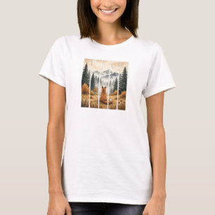 Comfort Colors Fox Mountain Autumn Shirt, Rustic T-Shirt