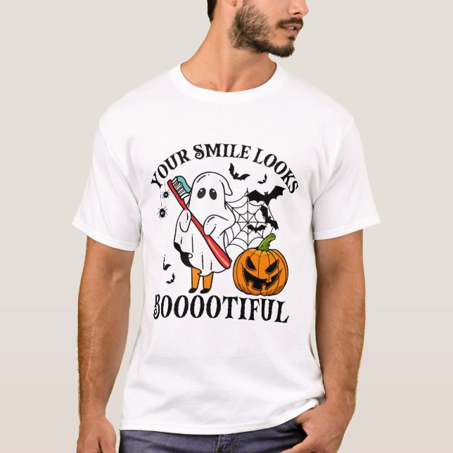 Comfort Colours Dentist Halloween Shirt, Paediatri T-Shirt (Front)