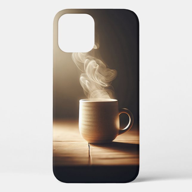 Comfort in a Cup - A Cosy Coffee Mug Phone Case (Back)