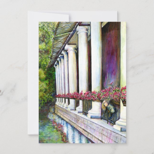 Comfort is the Enemy of Progress Holiday Card (Front)