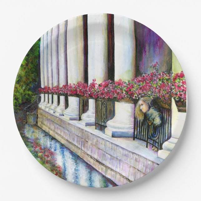 Comfort is the Enemy of Progress Paper Plate (Front)