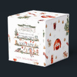 Comfort & Joy | Merry Little Christmas  Favour Box<br><div class="desc">Give your gift that perfect finishing touch with our Christmas gift boxes. Whether you're headed to an office secret Santa or hosting a holiday party of your own, these gift boxes will be sure to make a statement. Our Christmas gift boxes can be personalised with the hosts' names and party...</div>