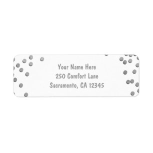 Comfort & Joy Silver Holiday Christmas Invitation