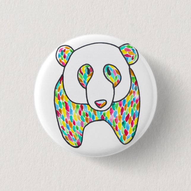 Comfort Panda Pin By Megaflora (Front)