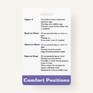 Comfort Positioning ID Badge
