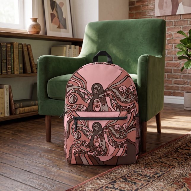Comfort Printed Backpack (Creator Uploaded)