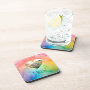 Comfort Remembrance Customizable Pet Sympathy Coaster