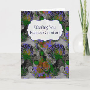 Comfort’s Wishes — Peace & Comfort Sympathy Card