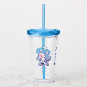 Comfort & Security Charlie & Snoopy Hug Acrylic Tumbler
