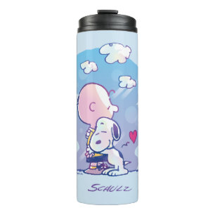 Comfort & Security   Charlie & Snoopy Hug Thermal Tumbler