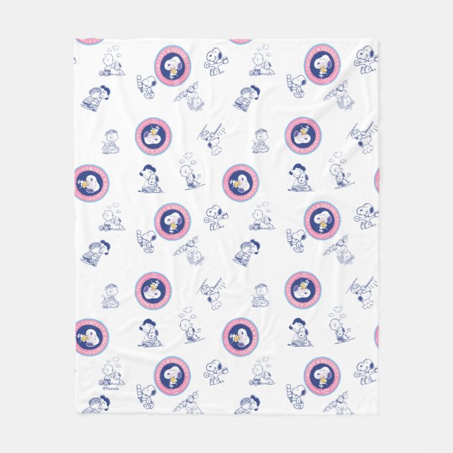 Comfort & Security | Comfort & Security Pattern Fleece Blanket (Front)