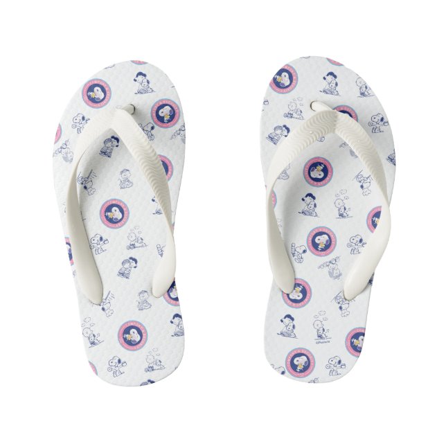 Comfort & Security | Comfort & Security Pattern Kid's Flip Flops (Footbed)