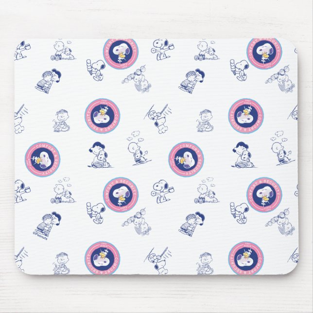 Comfort & Security | Comfort & Security Pattern Mouse Mat (Front)