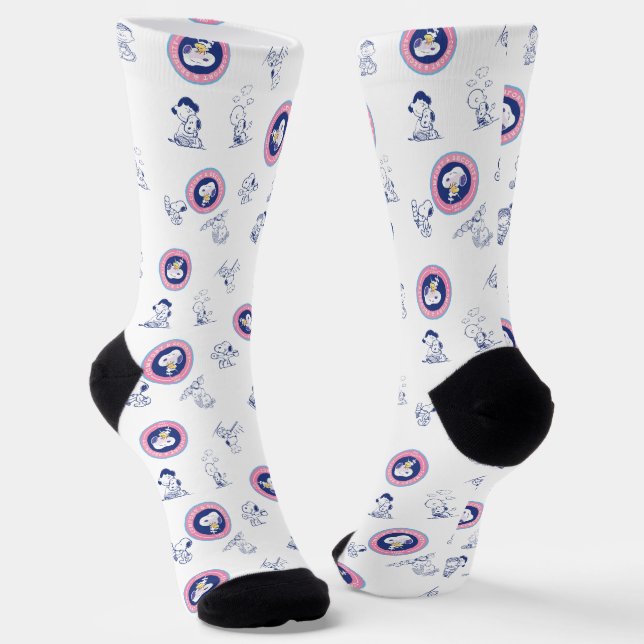 Comfort & Security | Comfort & Security Pattern Socks (Angled)