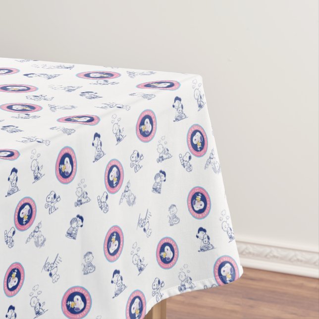 Comfort & Security | Comfort & Security Pattern Tablecloth (In Situ)