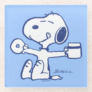 Comfort & Security Happiness is Morning Rituals Glass Coaster