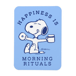 Comfort & Security   Happiness is Morning Rituals Magnet