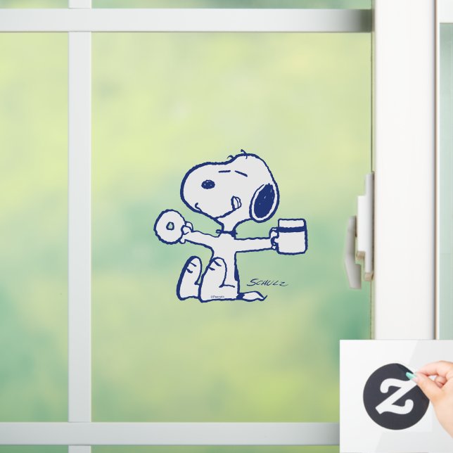 Comfort & Security | Happiness is Morning Rituals Window Cling (Home)