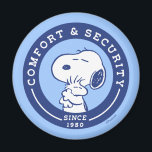 Comfort & Security | Snoopy & Woodstock Hug Magnet<br><div class="desc">Check out this super cute Peanuts design featuring Snoopy and Woodstock.</div>