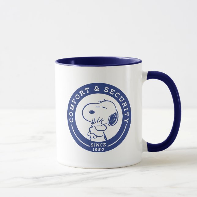 Comfort & Security | Snoopy & Woodstock Hug Mug (Right)