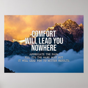 Comfort Wil Lead You Nowhere Poster